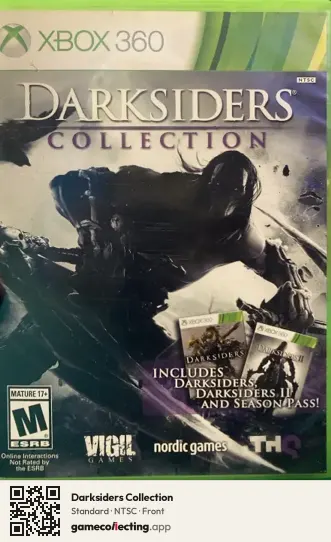 Darksiders Collection Xbox 360, NTSC box front