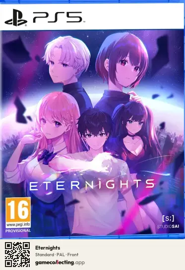 Eternights PlayStation 5, PAL box front