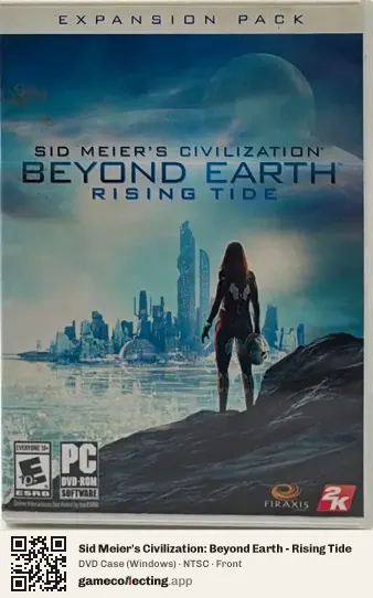 Sid Meier's Civilization: Beyond Earth - Rising Tide Computer, NTSC box front