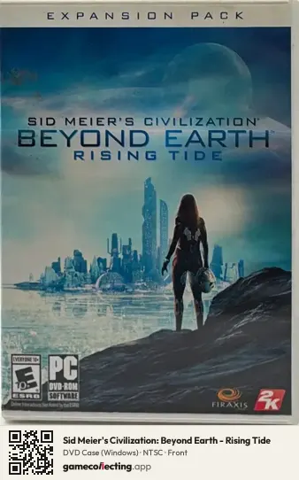 Sid Meier's Civilization: Beyond Earth - Rising Tide Computer, NTSC box front