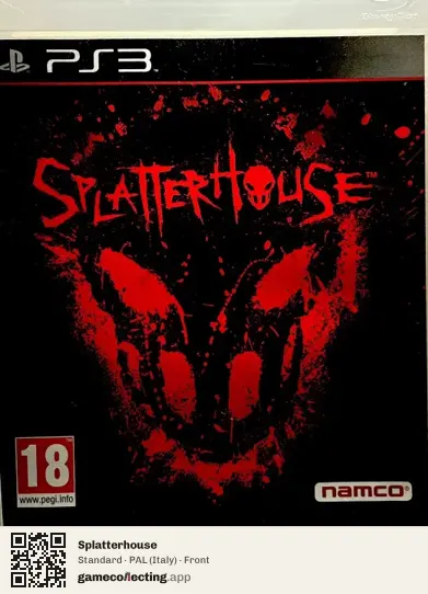 Splatterhouse PlayStation 3, Italy box front