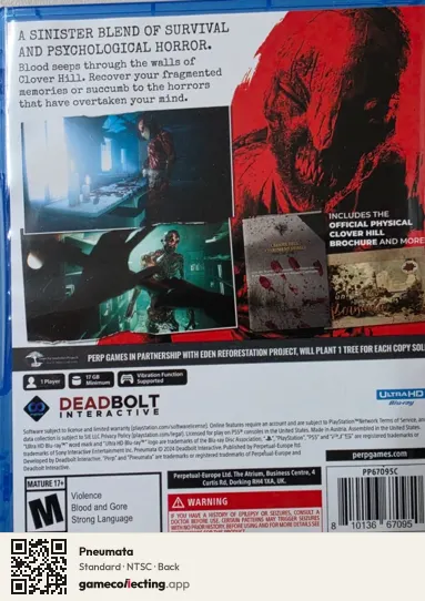Pneumata PlayStation 5, NTSC box back