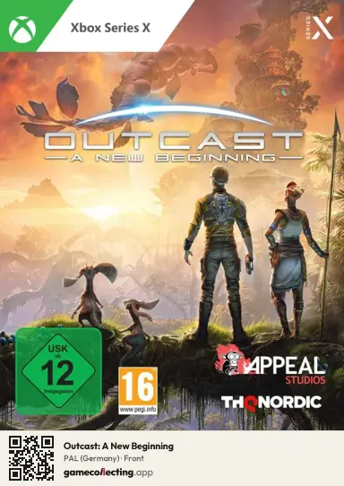 Outcast: A New Beginning Xbox Series X, Germany box front