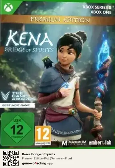 Kena: Bridge of Spirits Xbox Series X, Germany box front