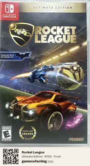 Rocket League Nintendo Switch, NTSC box front