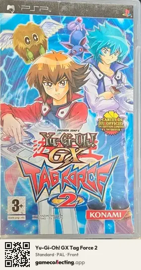 Yu-Gi-Oh! GX Tag Force 2 PlayStation Portable, PAL box front