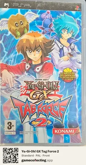 Yu-Gi-Oh! GX Tag Force 2 PlayStation Portable, PAL box front