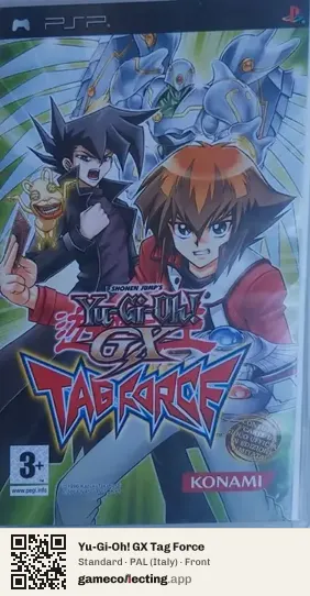 Yu-Gi-Oh! GX Tag Force PlayStation Portable, Italy box front