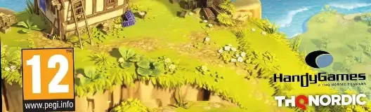 Townsmen VR, the PEGI square on its front