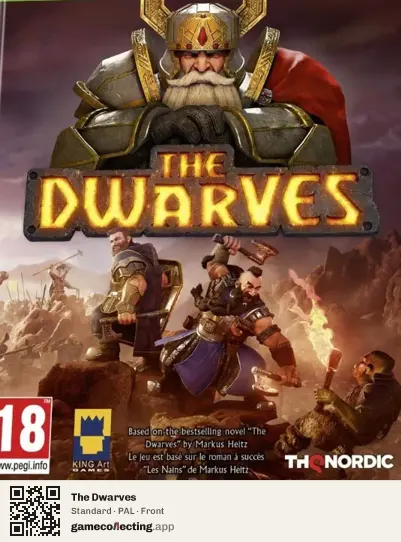 The Dwarves Xbox One, PAL box front