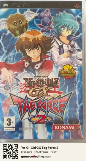 Yu-Gi-Oh! GX Tag Force 2 PlayStation Portable, France box front