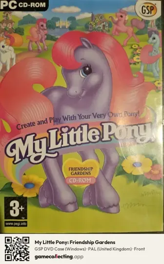 My Little Pony: Friendship Gardens Computer, United Kingdom box front