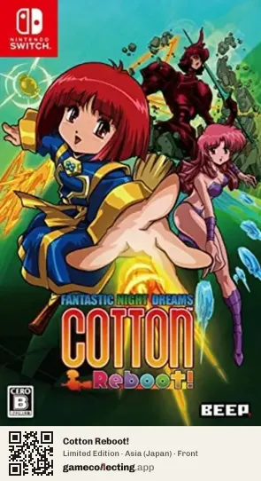 Cotton Reboot! Nintendo Switch, Asia box front