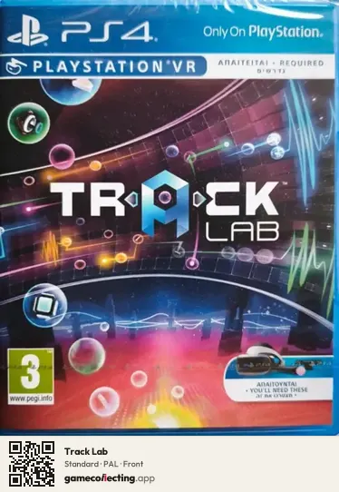 Track Lab PlayStation 4, PAL box front