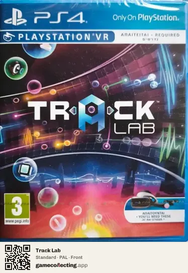 Track Lab PlayStation 4, PAL box front
