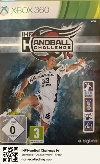 IHF Handball Challenge 14 Xbox 360, Germany box front
