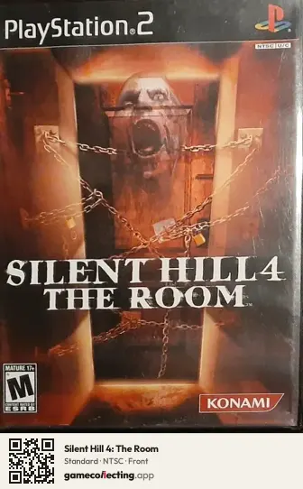 Silent Hill 4: The Room PlayStation 2, NTSC box front