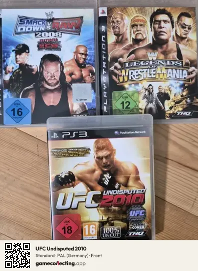 UFC Undisputed 2010 PlayStation 3, Germany box front