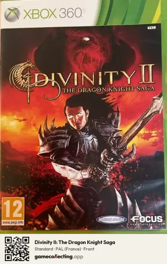 Divinity II: The Dragon Knight Saga Xbox 360, France box front