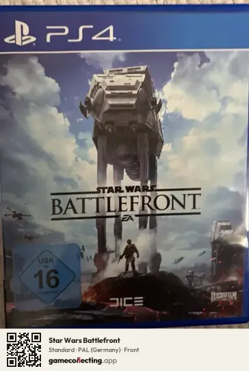 Star Wars Battlefront PlayStation 4, Germany box front