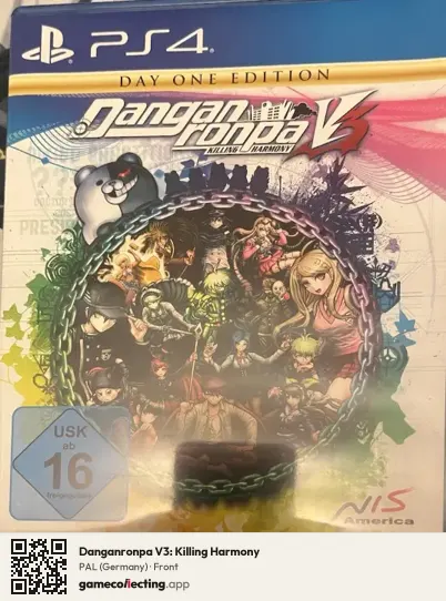 Danganronpa V3: Killing Harmony PlayStation 4, Germany box front