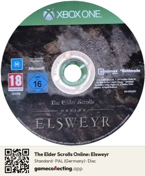 The Elder Scrolls Online: Elsweyr Xbox One, PAL disc