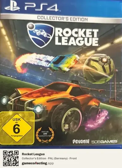 Rocket League PlayStation 4, Germany box front