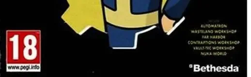 Fallout 4, the PEGI square on its front