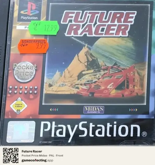 Future Racer PlayStation, PAL box front