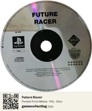 Future Racer PlayStation, PAL disc