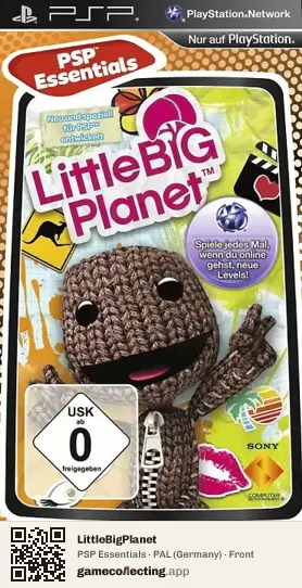 LittleBigPlanet PlayStation Portable, Germany box front