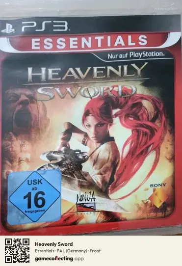 Heavenly Sword PlayStation 3, Germany box front