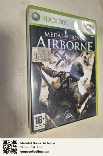 Medal of Honor: Airborne Xbox 360, PAL box front