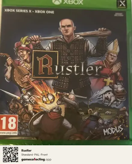 Rustler Xbox Series X, PAL box front