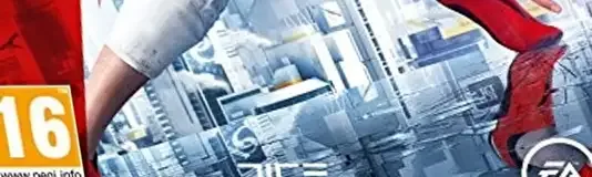 Mirror's Edge Catalyst, the PEGI square on its front