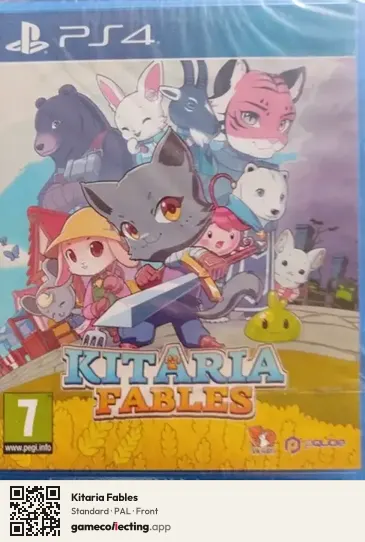 Kitaria Fables PlayStation 4, PAL box front
