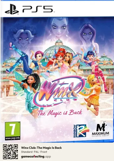 Winx Club: The Magic Is Back PlayStation 5, PAL box front