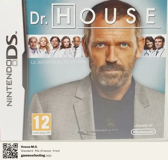 House M.D. Nintendo DS, France box front