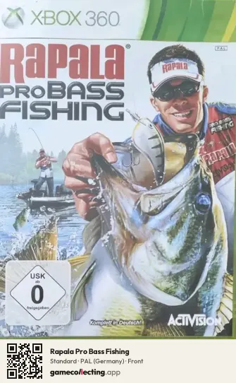 Rapala Pro Bass Fishing Xbox 360, Germany box front