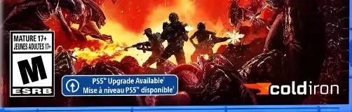 Aliens: Fireteam Elite, the ESRB box on its front