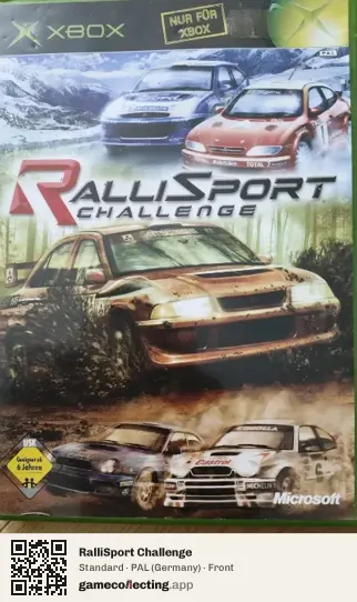 RalliSport Challenge Xbox, Germany box front