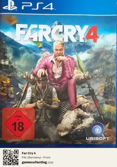 Far Cry 4 PlayStation 4, Germany box front