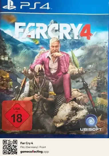 Far Cry 4 PlayStation 4, Germany box front