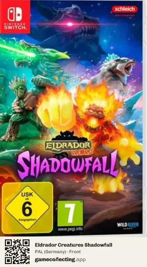 Eldrador Creatures Shadowfall Nintendo Switch, Germany box front