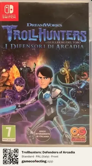 Trollhunters: Defenders of Arcadia Nintendo Switch, Italy box front