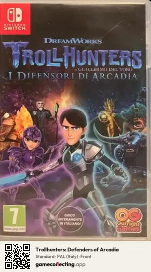 Trollhunters: Defenders of Arcadia Nintendo Switch, Italy box front
