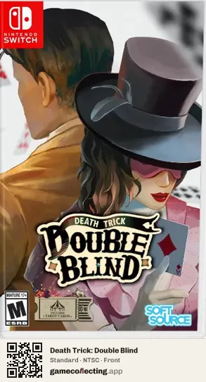 Death Trick: Double Blind Nintendo Switch, NTSC box front