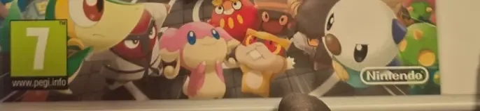 Pokémon Rumble Blast, the PEGI square on its front