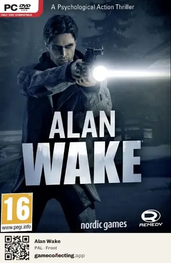 Alan Wake Computer, PAL box front