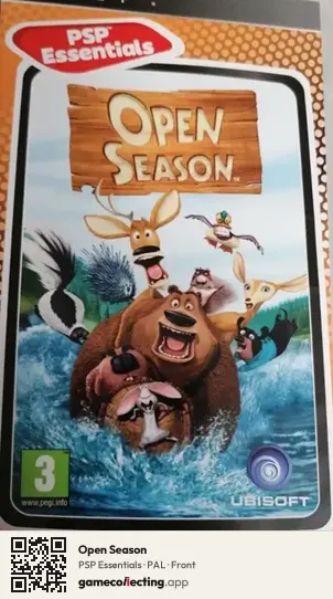 Open Season PlayStation Portable, PAL box front